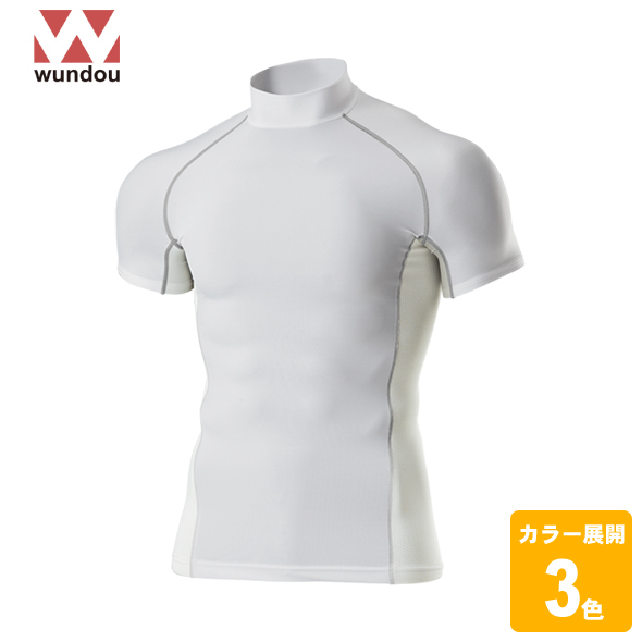 ハイネックインナーシャツ半袖