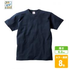 オープンエンドマックスウェイトバインダーネックTシャツ