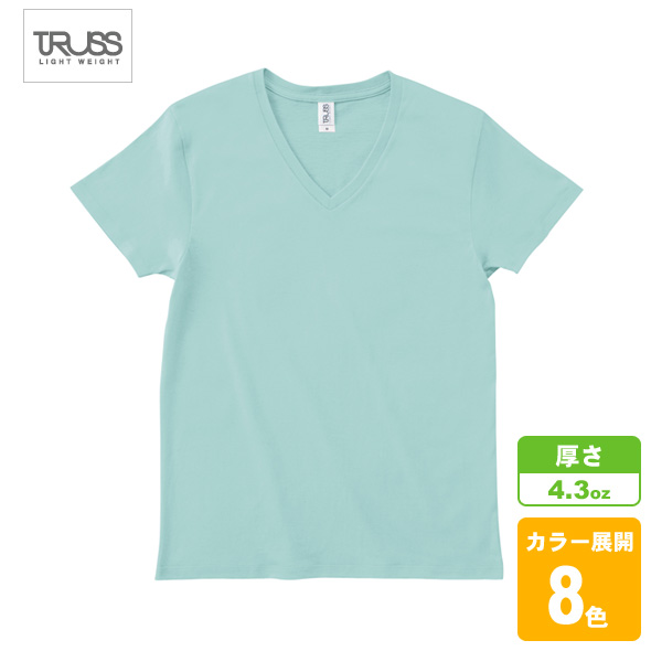 スリムフィットVネックTシャツ