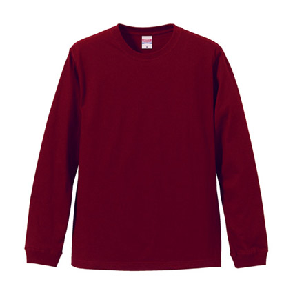 綿長袖Tシャツ