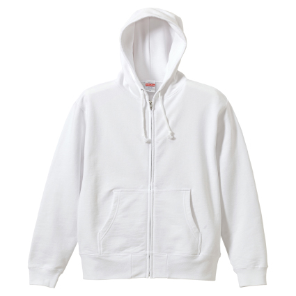 裏毛(パイル)ジップパーカー