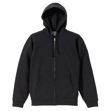 裏起毛ジップパーカー